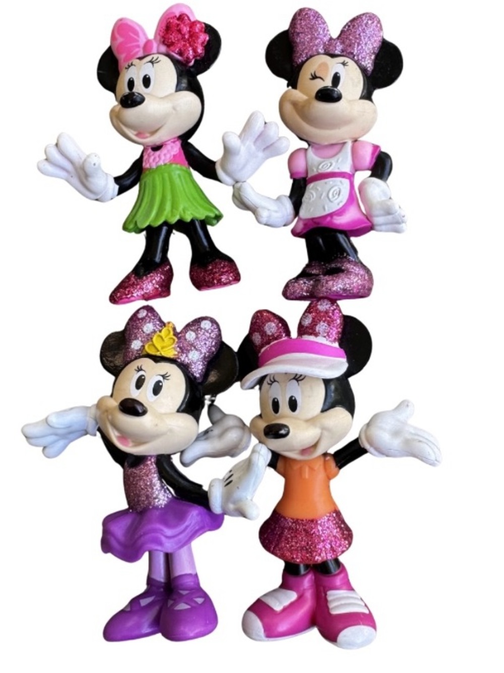 Minnie Mouse Clubhouse Disney Figures Set of 4